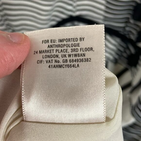 Anthropologie Channeled Polka Dot‎ Silky Striped Maxi Dress Size 0 Bohemian Boho - Picture 12 of 14